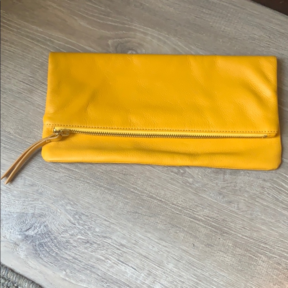 Genuine Leather Clutch